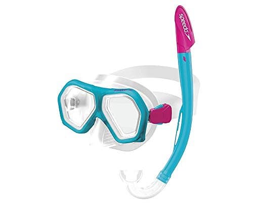 Speedo Leisure Dual Lenses Mask+tube Blå