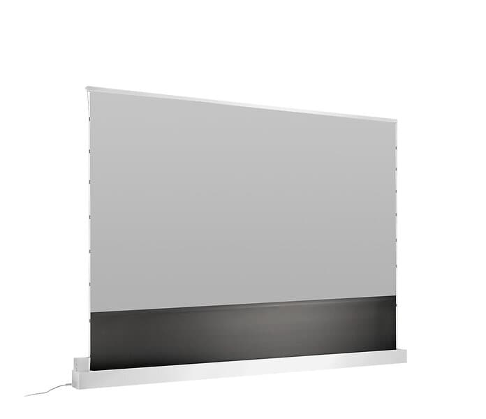 Celexon UST Hochkontrast Bodenscheren Leinwand HomeCinema Plus, 110" weiß