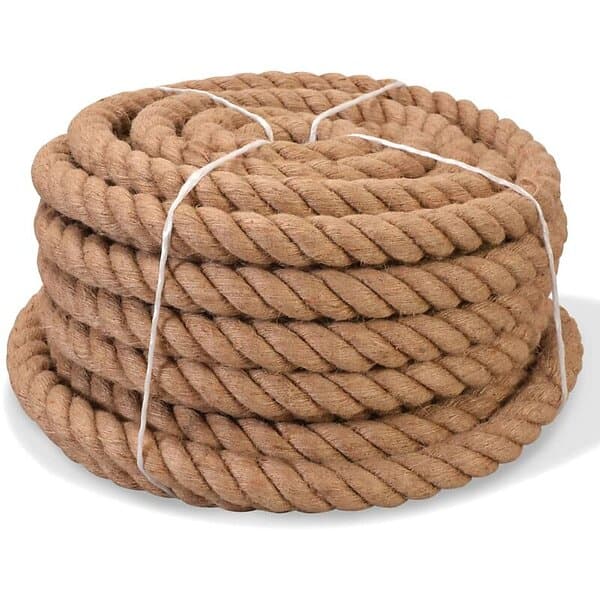 vidaXL Rep 100% Jute 10 mm 250 m 143795