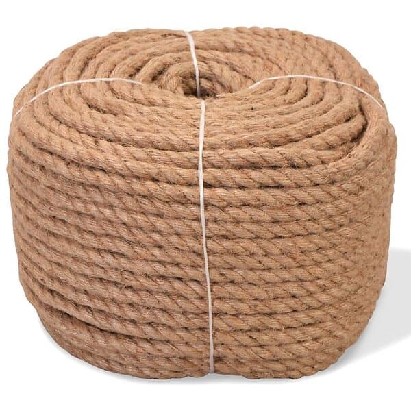 vidaXL Rep 100% Jute 8 mm 500 m 91272