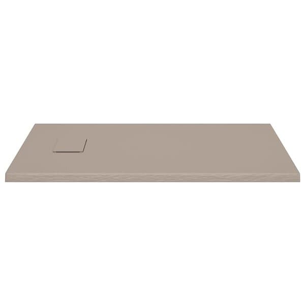 vidaXL Duschkar SMC brun 100x70 cm 148926