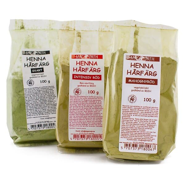 MacUrth Henna Hårfärg, 100g