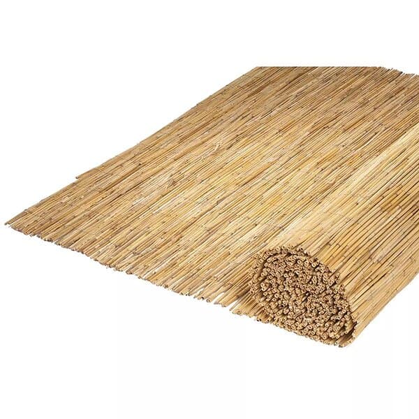 vidaXL Nature Garden Insynsskydd 1,5x5 m bambu 409355