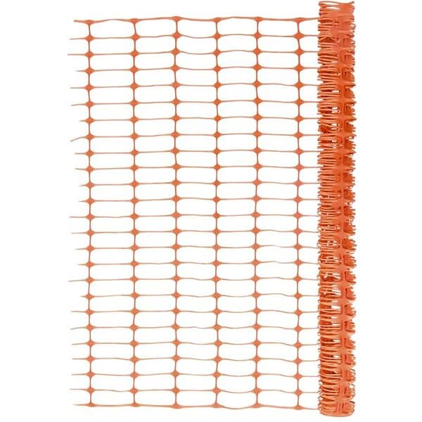 vidaXL Trädgårdsnät 30 m orange 150684