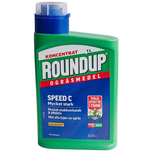 Roundup Ogräsmedel, Speed C högkoncentrat 1 liter