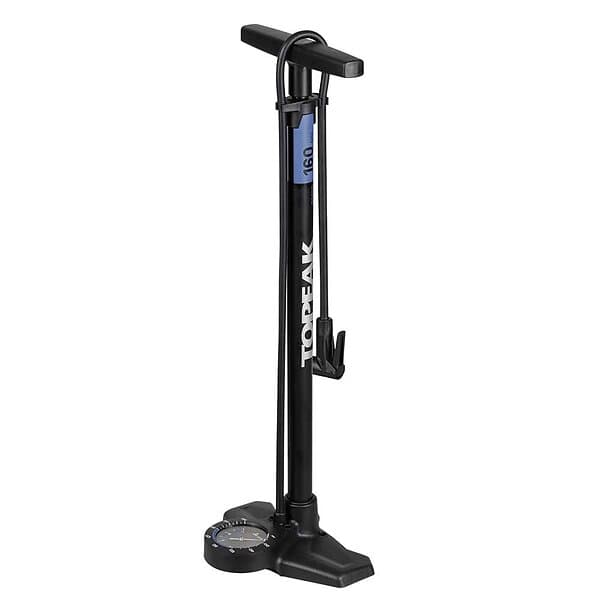 Topeak Joeblow Roadie Ex Floor Pump Silver 160 Psi