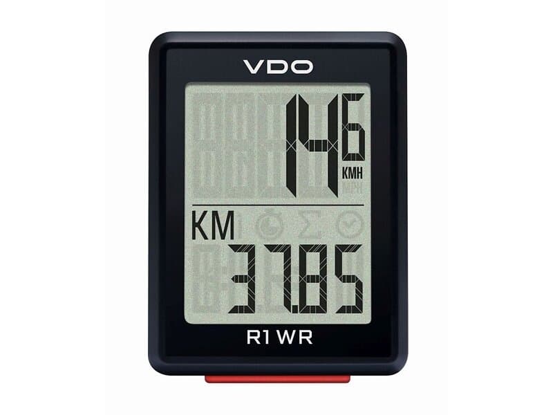 VDO R1 Wr Cycling Computer Silver