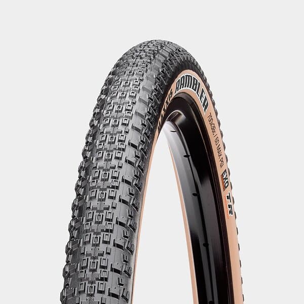 Maxxis Rambler Exo/tr/tanwall 60 Tpi Tubeless Gravel Tyre Svart 700C / 40