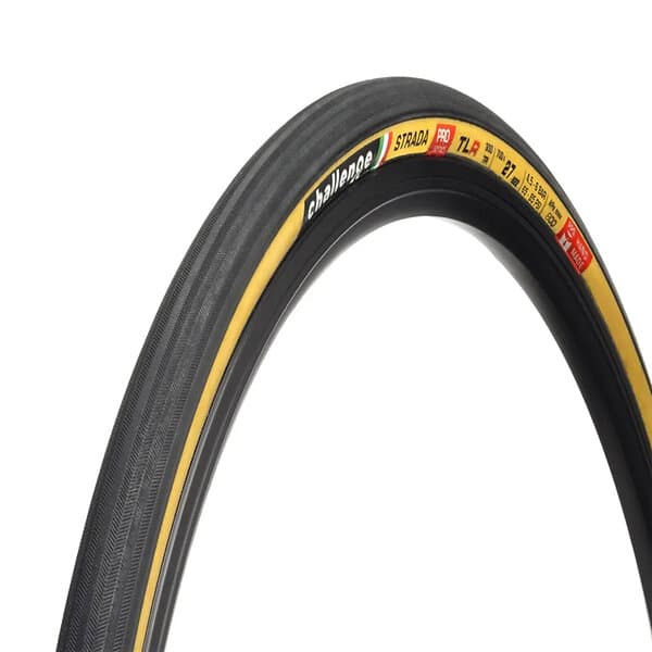 Challenge Strada Pro Tubeless Road Tyre Guld 700 / 30