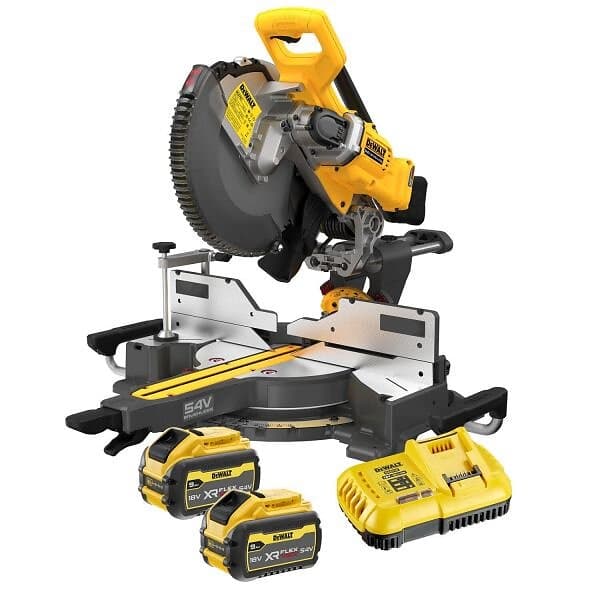 Dewalt DCS781X2-QW Kap- och gersåg med batteri och laddare