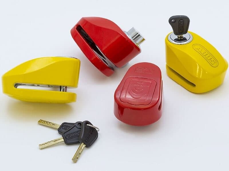 Abus 277a Alarm Brake Disc Lock Gul