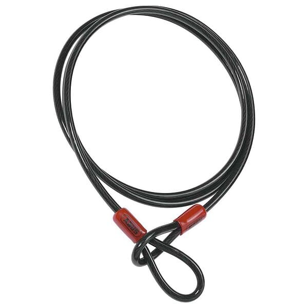 Abus Cobra 8 Cable Lock Svart 8 x 200 mm