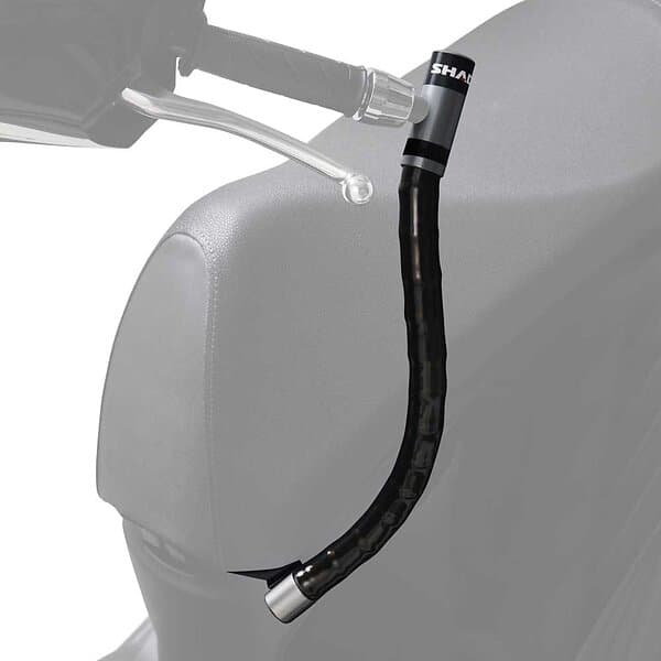 Shad Piaggio Vespa Gts Super 125/300 Size 3 Handlebar Lock Fixation Durchsichtig