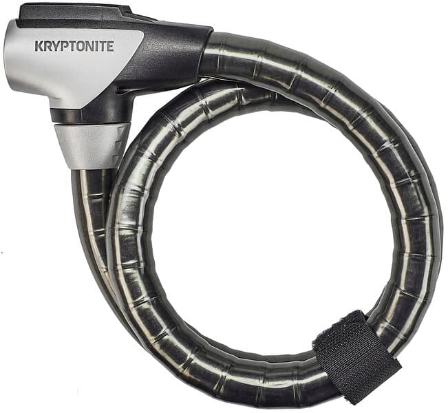 Kryptonite Kryptoflex 2010 Armored Cable Lock Svart 20 x 1000 mm