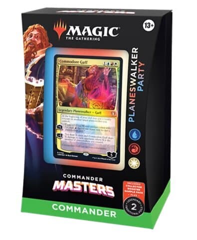 Magic the Gathering Commander Masters Planeswalker Party Commander Deck