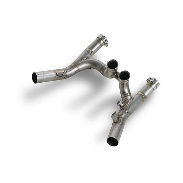 Akrapovic Collector Titanium Vmax 09 Ref:c-y17so1t/1 Manifold Silver