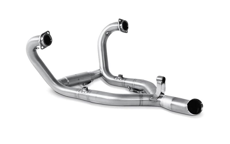 Akrapovic Headpipes Titanium R Ninet Racer/scrambler 14-19 Ref:e-b12e3 Manifold Silver