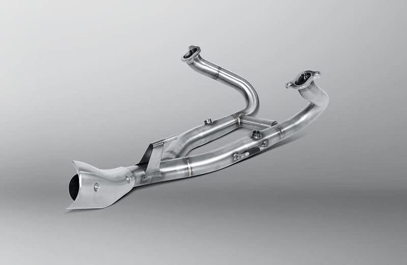 Akrapovic Headpipes Titanium R1200gs 13-18 Ref:e-b12e1 Manifold Silver