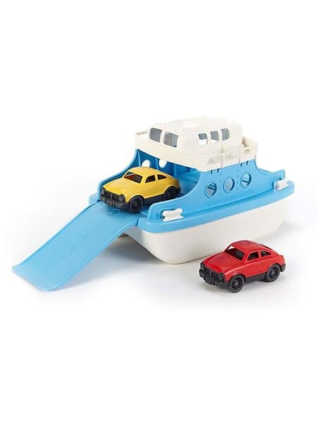 Green Toys Ferry Boat with Mini Cars