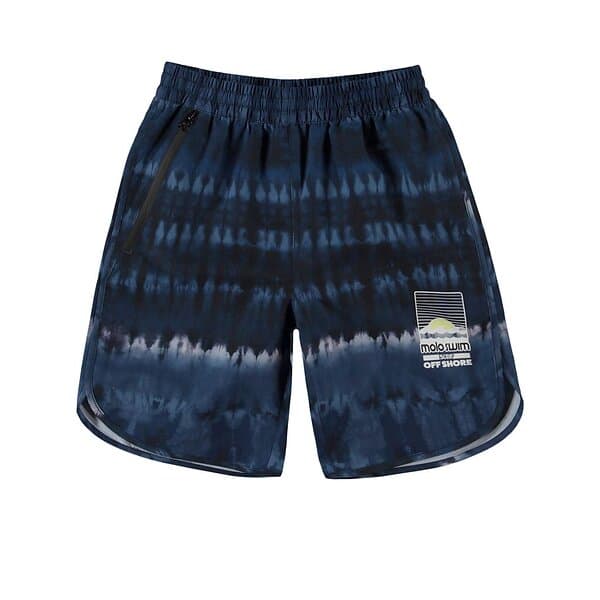 Molo Nox Badbyxor Indigo Tie Dye 134/140 cm Marinblå