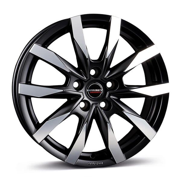 Borbet CW5 Black Polished Matt 7,5x18 5/130 ET37 B84.1