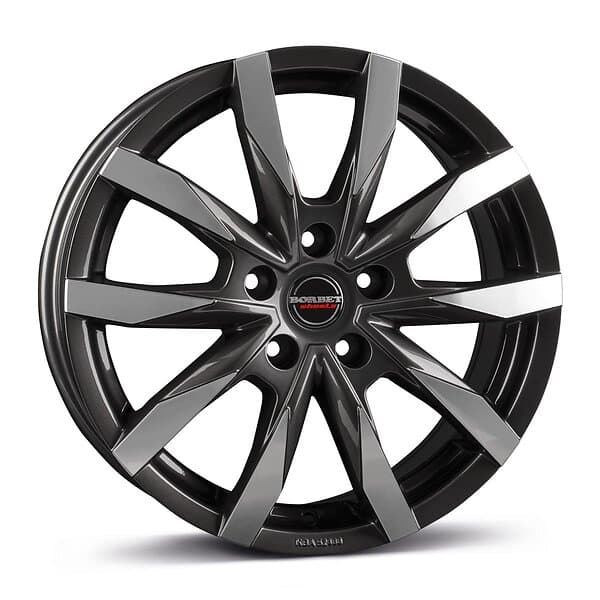 Borbet CW5 Mistral Anthracite Gloss Pol 7,5x18 5/130 ET37 B84.1