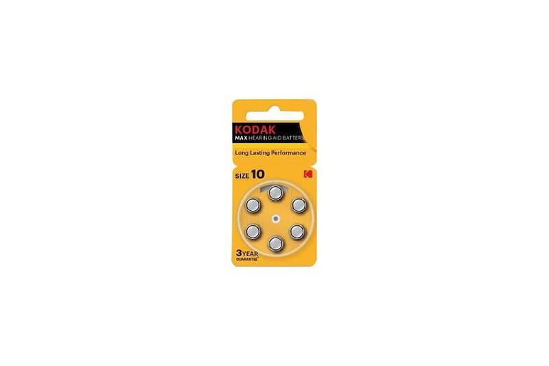 Kodak MAX batteri 6 x P10