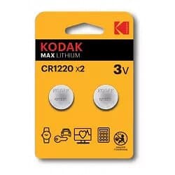 Kodak MAX KCR1220 batteri 2 x CR1220 Li