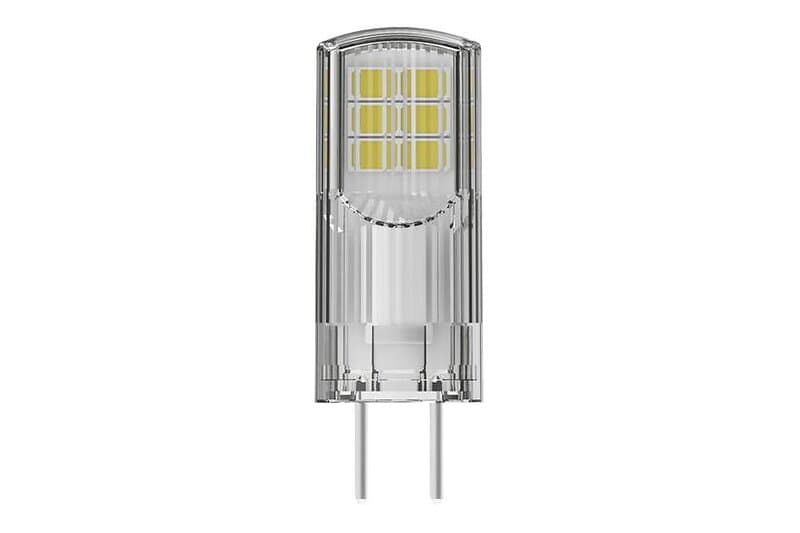 Osram PIN LED-lysspære form: T14 klar finish GY6.35 2,6 W varmt vitt lys 2700 K