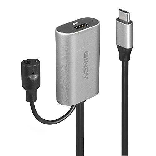 Lindy Active förlängningskabel USB Type-C förlängningskabel 5 m