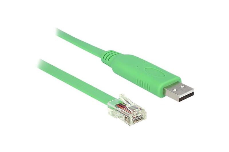 DeLock USB / seriell kabel USB till RJ-45 1,8 m