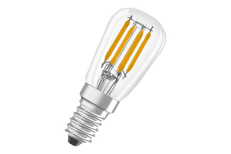 Osram SPECIAL LED-glödlampa med filament form: T26 klar finish E14 2,8 W varmt vitt ljus 2700 K