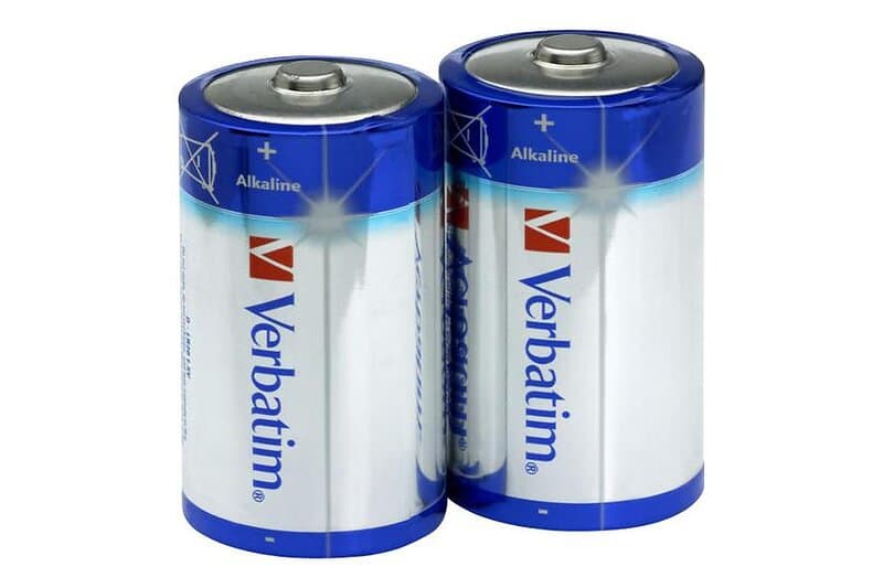 Verbatim batteri 2 x D alkaliskt