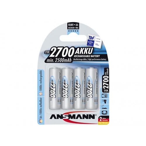 Ansmann Energy Mignon batteri 4 x AA typ NiMH