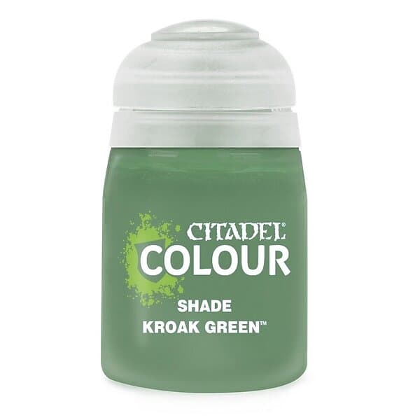 Citadel Warhammer Kroak Green Shade Paint