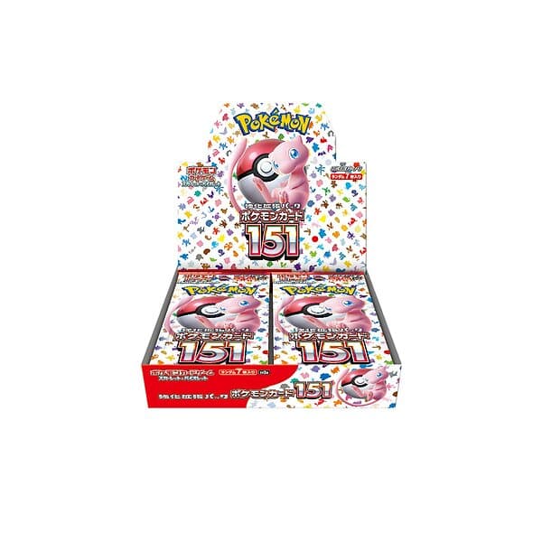 Pokémon TCG Scarlet & Violet 151 Japanese Box Booster Display