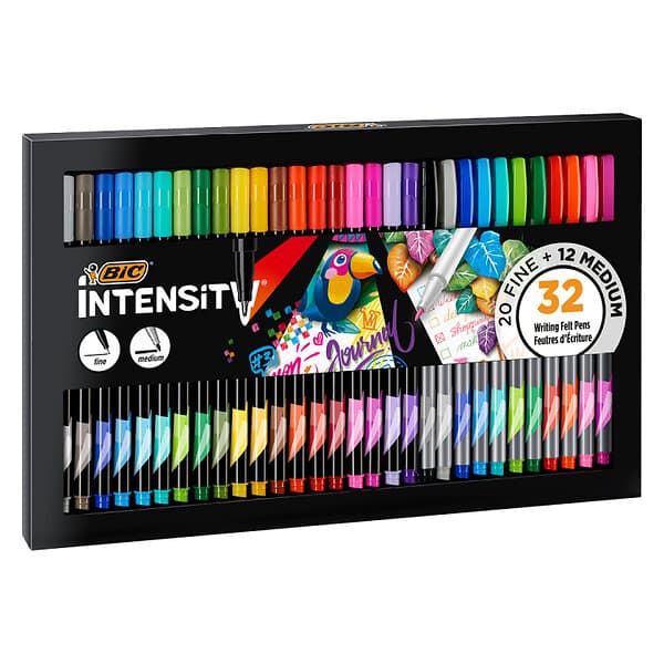 BIC Intensity Writing Box Fineliner 32-set