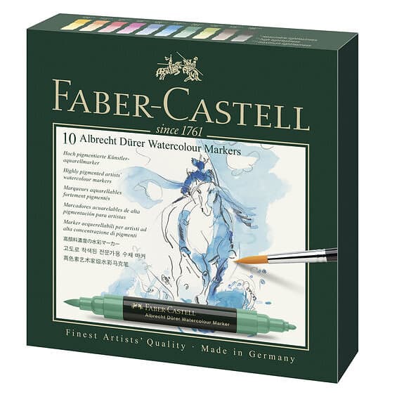 Faber-Castell Akvarellmarker Albrecht Dürer 10-pack