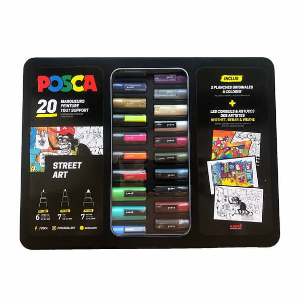 Posca Marker Street Art 20-set