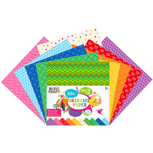 Grafix Origamipapper 15cm 50-pack