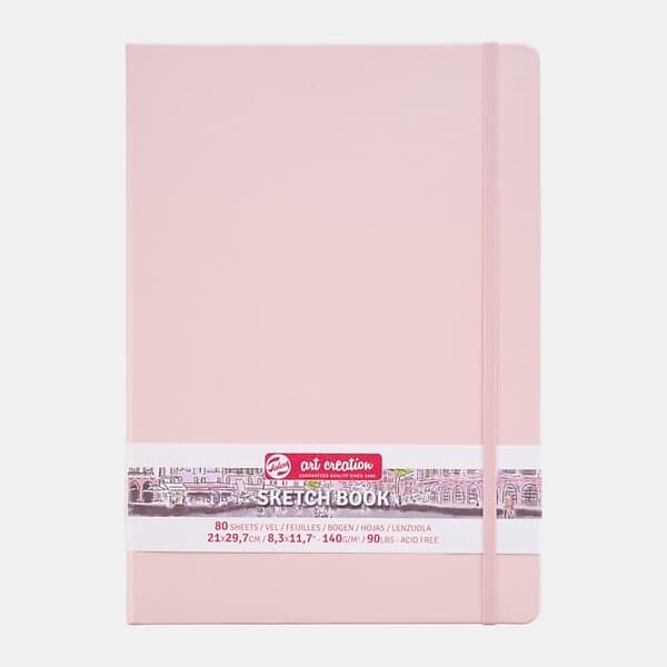 Art Creation Sketchbook A4 Pastel Pink