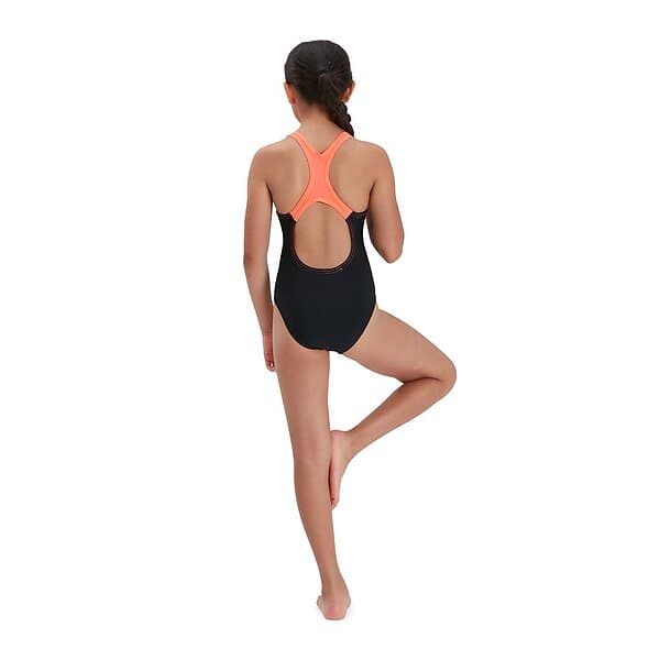 Speedo Medley Logo Medalist Eco Enduraflex Swimsuit (Flicka)