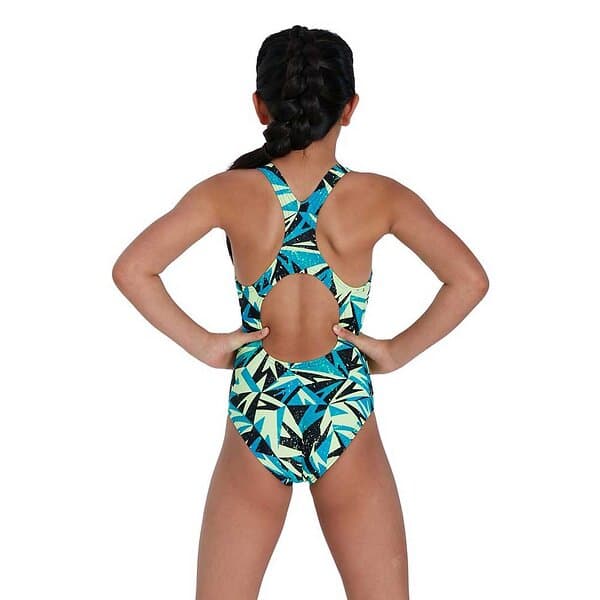 Speedo Hyper Boom Allover Medalist Swimsuit (Flicka)