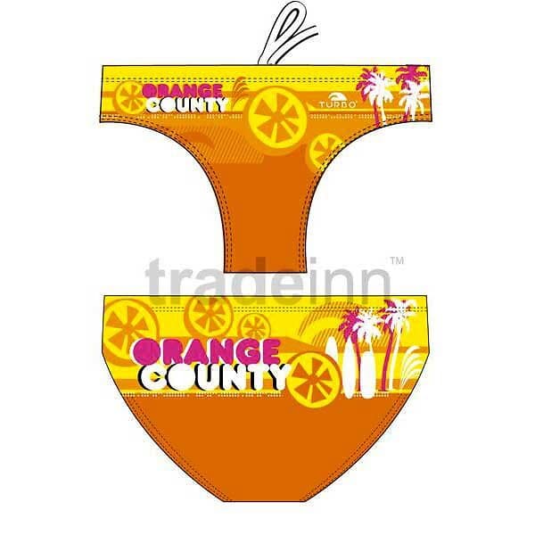 Turbo Orange Country Swimming Brief (Pojke)