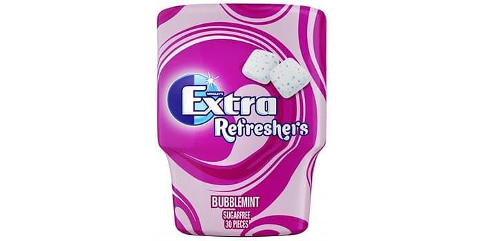 Extra Wrigley Refreshers Bubblemint 67g