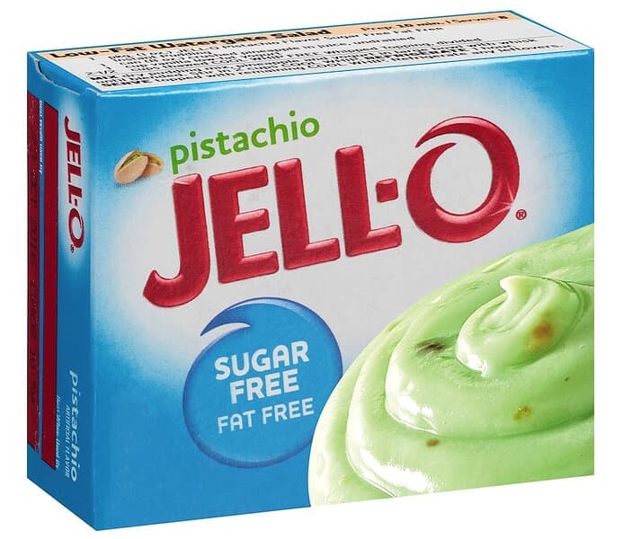 Jell-O Sugar Free Pudding Pistachio 28g