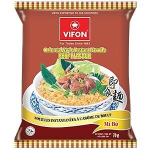 Instant Vifon Noodle Oriental Style Beef Flavour 70g