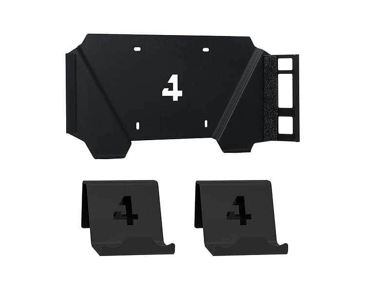 PRO 4mount Väggfäste Bundle för PS4 Svart