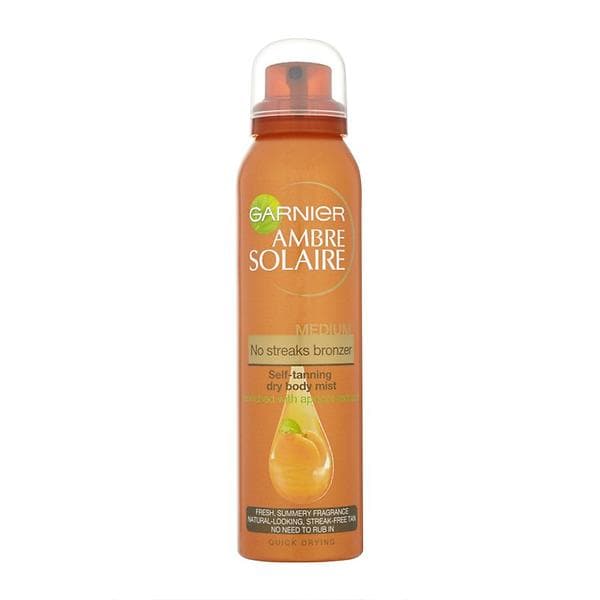 Garnier Ambre Solaire No Streaks Bronzer Dry Body Mist 150ml