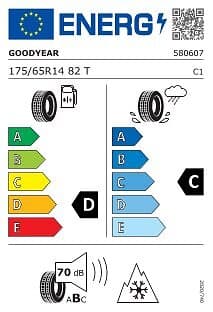 Goodyear UltraGrip Performance 3 175/65 R 14 82T